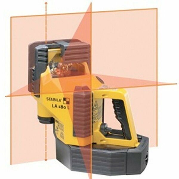 Stabila 02180 - LA180L Layout Laser Kit w/ Automatic Alignment 02180-STABILA